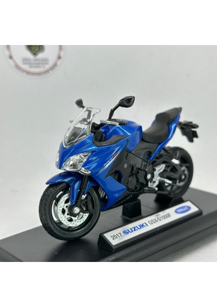 2017 Suzuki GSX-S1000F 1:18 Ölçek Diecast Motosiklet Model – Lisanslı Metal Maket Oyuncak & Biblo indirimleri