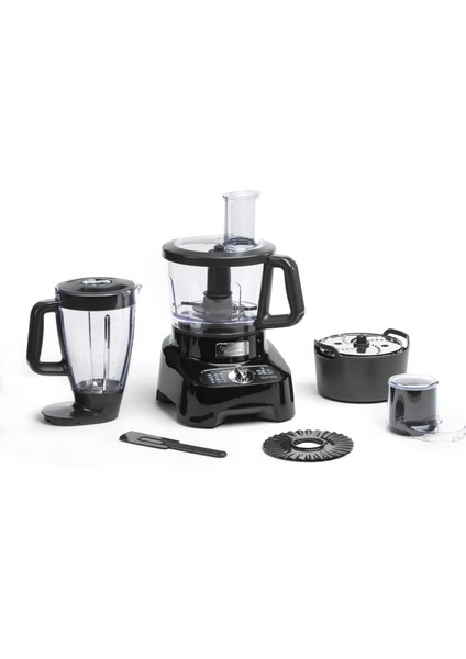 Doubleforce FP821811 1000W Multifonksiyon Mutfak Robotu | 3l Hazne, 2l Blender, 28 Fonksiyon, Paslanmaz Çelik Titanyum Bıçaklar
