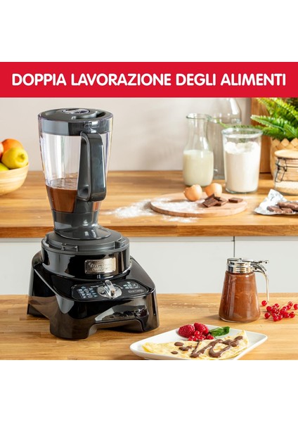 Doubleforce FP821811 1000W Multifonksiyon Mutfak Robotu | 3l Hazne, 2l Blender, 28 Fonksiyon, Paslanmaz Çelik Titanyum Bıçaklar fırsatları
