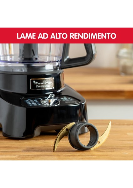 Doubleforce FP821811 1000W Multifonksiyon Mutfak Robotu | 3l Hazne, 2l Blender, 28 Fonksiyon, Paslanmaz Çelik Titanyum Bıçaklar indirimleri