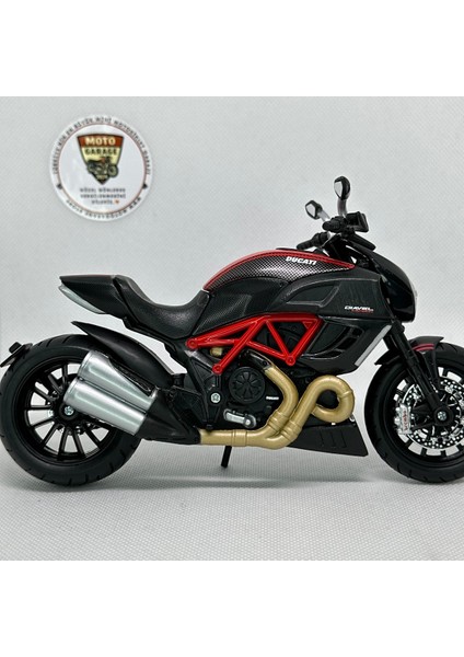 Ducati x Diavel Carbon 1:12 Diecast Motosiklet Model – Lisanslı Metal Maket Oyuncak & Biblo fiyatları