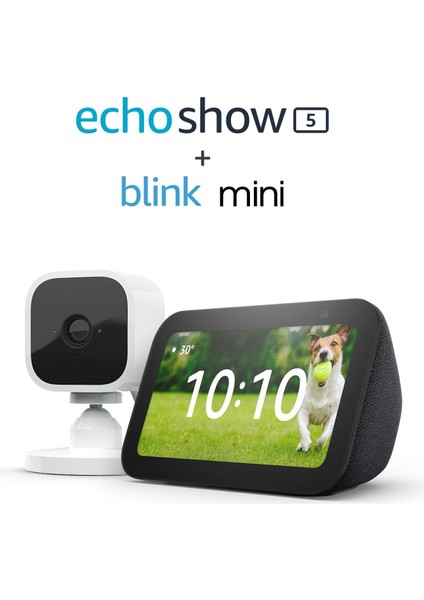 Show 5 (3. Nesil) + Blink Mini Akıllı Güvenlik Kamerası | Alexa Destekli Akıllı Ev Başlangıç Seti fiyatları