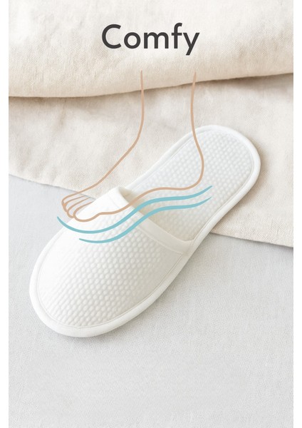 Tek Kullanımlık Eva Kalite Spa & Otel Terliği – 1.000'LI Paket | Hijyenik, Kaymaz Tabanlı, Unisex fiyatları