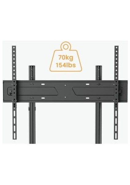 98'' Uyumlu Yürüyen Tekerlekli Ayaklı LED Tv Monitör Standı fiyatları