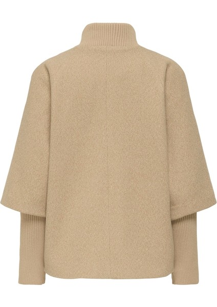 Jdy Kadın Dik Yaka Içlikli Kol Baharlık Bej Ceket - 15353907 indirimleri