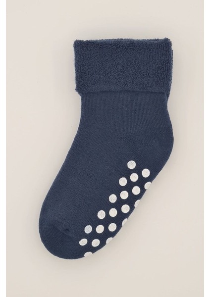 3 Çift Havlu Pamuklu Kaydırmaz Taban Kışlık Erkek Çocuk ve Bebek Soket Çorap modelleri