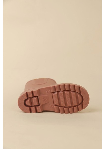 24-34 Numara Rose Renk Kız Çocuk Tokıo Borreguito Igor Çizme modelleri