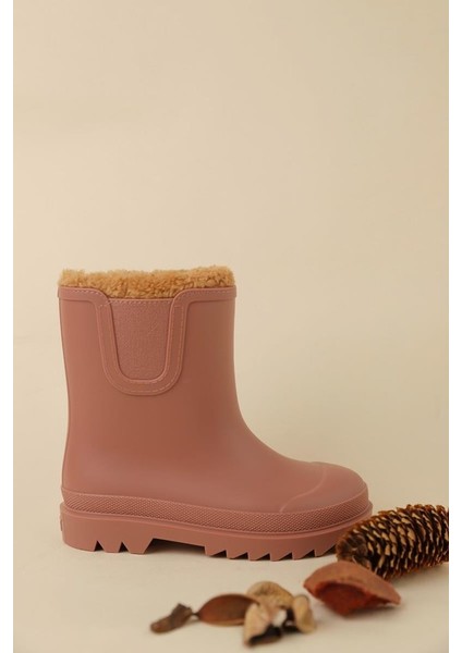 24-34 Numara Rose Renk Kız Çocuk Tokıo Borreguito Igor Çizme