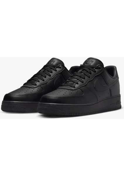Nike Air Force Siyah Unisex Sneaker Spor Ayakkabı