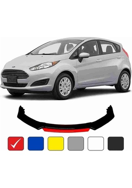 Fiesta Lip 4 Parça Kırmızı / Tampon Eki