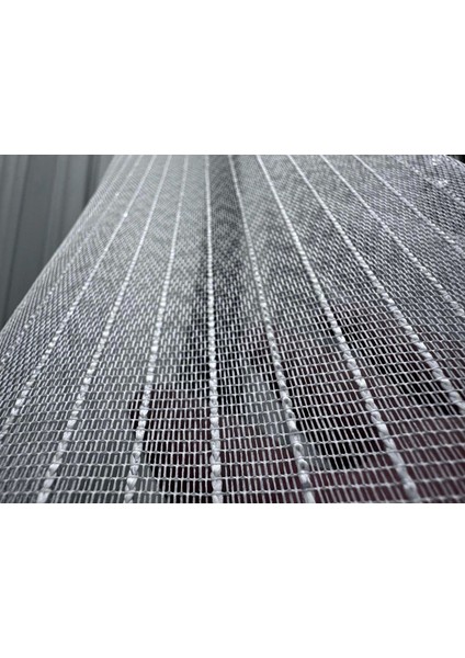 Nivemeshome Sedef 1811 1/2,5 Sık Pileli Çizgili Tül Perde Apm