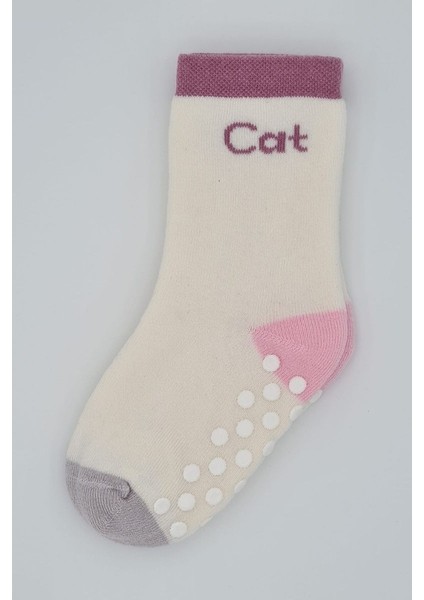 Kıpırık Baby3 Çift Havlu Pamuklu Kaydırmaz Taban Kışlık Kız Çocuk ve Bebek Soket Çorap fırsatları