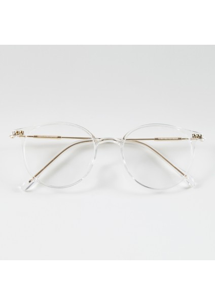 Baba Fiyatlar Dalston Beyaz Unisex Mavi Işık Koruma Gözlüğü