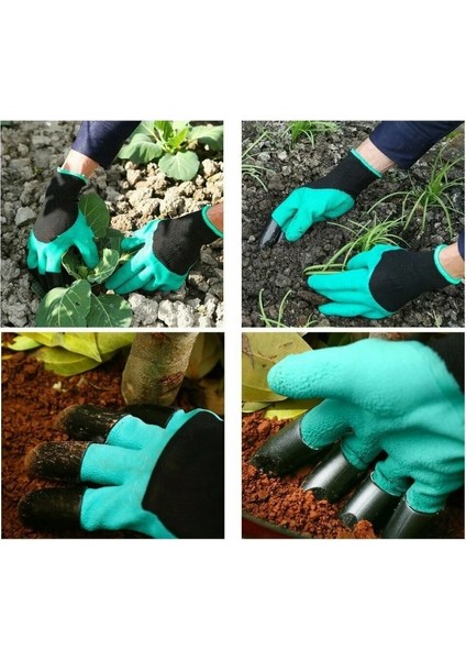 Garden Genie Gloves Toprak Kazma Bahçe Eldiveni