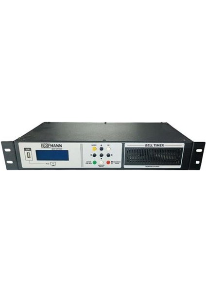 Bofmann BF-ZS3RK Rack Tipi Kumandalı Okul Zil Saati