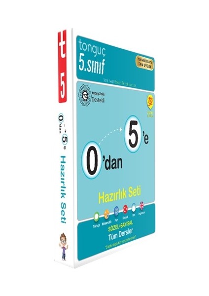 Tonguç 0' Dan 5' E Tüm Dersler Konu Anlatımlı Soru Bankası