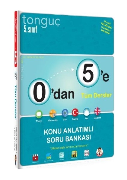 Tonguç 0' Dan 5' E Tüm Dersler Konu Anlatımlı Soru Bankası fiyatları