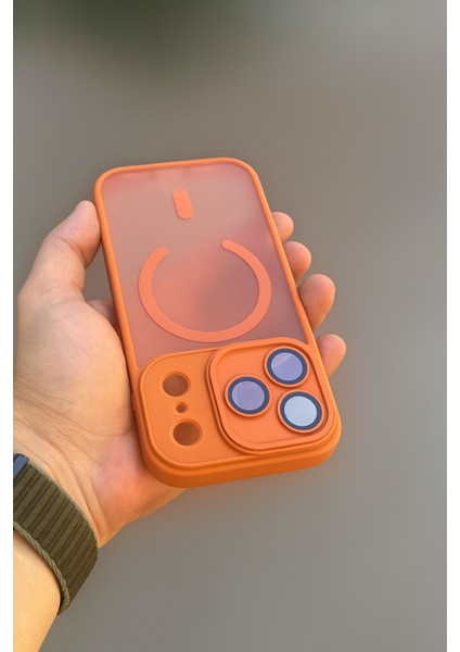 Iphone 17 Pro Uyumlu Arkası Mat Kamera Korumalı Magsafe Destekli Kılıf fiyatları