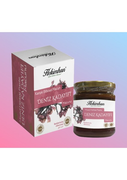 Deniz Kadayıfı Macunu 240 gr indirimleri