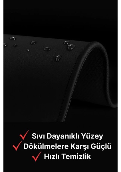 Temel Iş Ingilizcesi Kalıpları Mousepad 80X40 Kaymaz Taban Büyük Klavye Fare Altlığı modelleri
