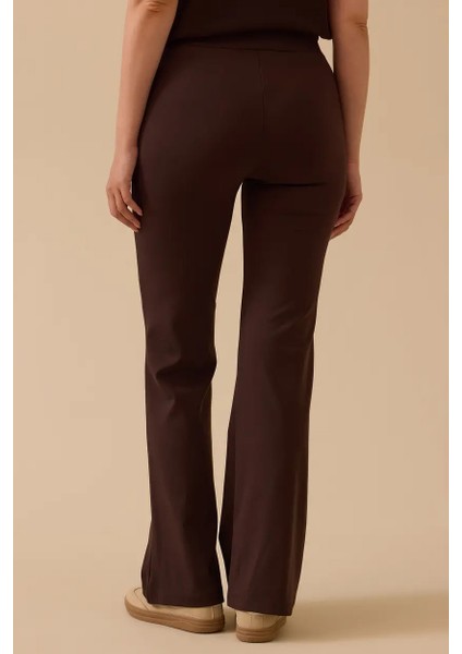 Kadın Dora Ispanyol Tayt Pantolon - Kahverengi fiyatları