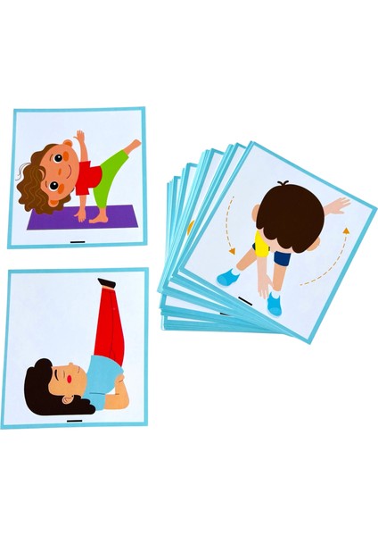 Spor Hareketleri Taklit Kartları 48 Kart, Okulöncesi, Özel Eğitim Etkinlik fiyatları