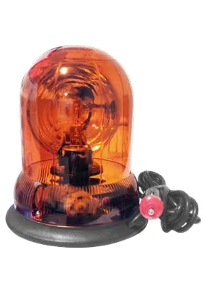 EMIR-EMR03 - Doner Tepe Lambası 12V Mıknatıslı Cakmak Fıslı Sarı