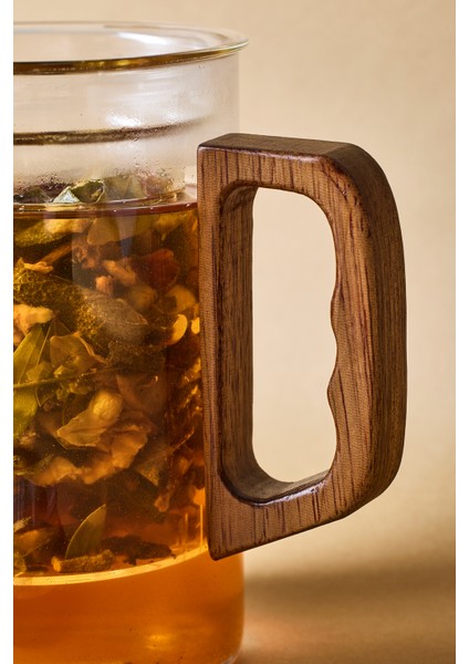 Herby 500ML Cam Süzgeçli Kupa modelleri