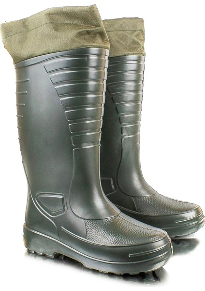 Neverland Konçlu Haki Eva Çizme (834)