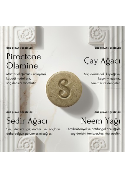 Blooming Detox Kepek Karşıtı Katı Şampuan/Kadın-Erkek Şampuan fiyatları