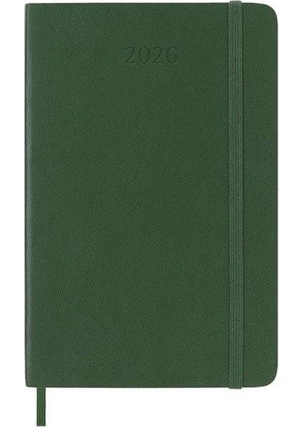 2026 12 Ay Günlük Ajanda Cep Boy 9X14 Cm. Yumuşak Kapak Mersin Yeşili fiyatları