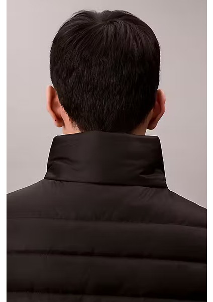 Erkek Regular Fit Kapitone Şişme Yelek - Siyah indirimleri