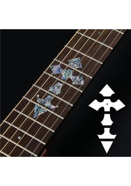 07A61 Fretboard Sticker - Klavye Yapışmalı Süs
