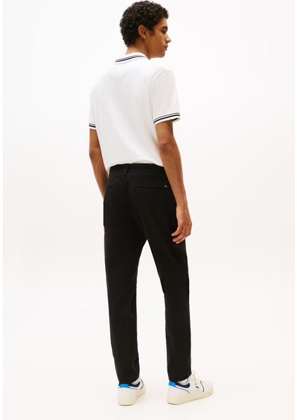 Erkek Slim Fit Chino Pantolon – Siyah indirimleri