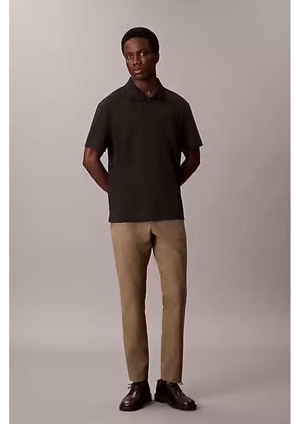 Erkek Slim Tech Stretch Pantolon - Kahverengi fiyatları