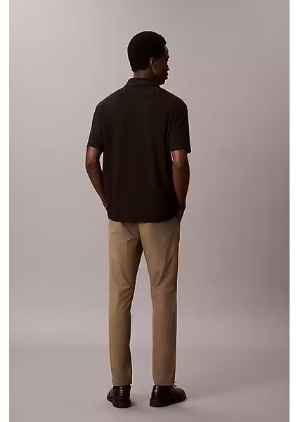 Erkek Slim Tech Stretch Pantolon - Kahverengi modelleri