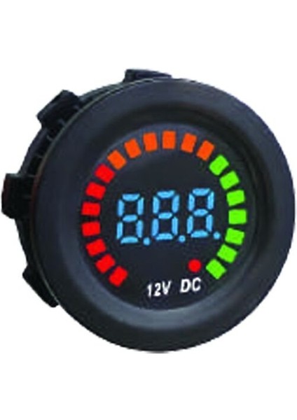 Voltmetre Pano Tip Akü Göstergeli