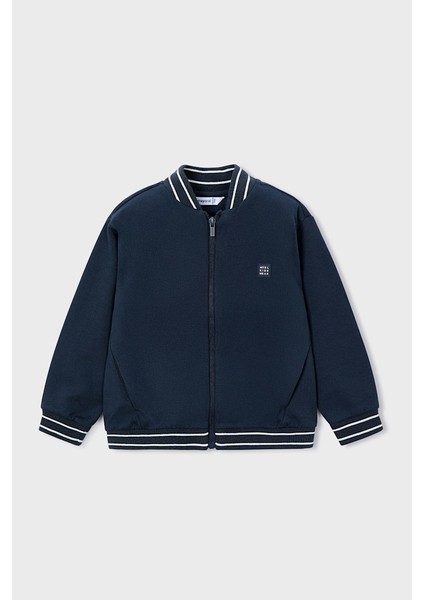 Erkek Çocuk Normal Kalıp 3 Parça Bomber Ceketli Eşofman Takımı - Lacivert fiyatları