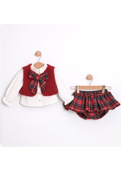 Kız Bebek Trilli 3'lü Kız Takım CMN-3765 fırsatları