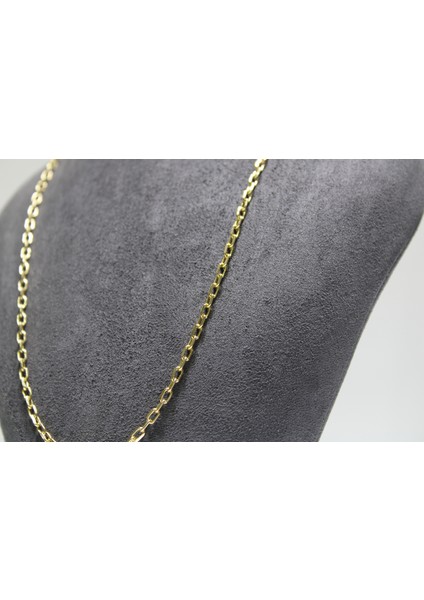 14 Ayar Altın Halkalı Kolye Zincir fırsatları