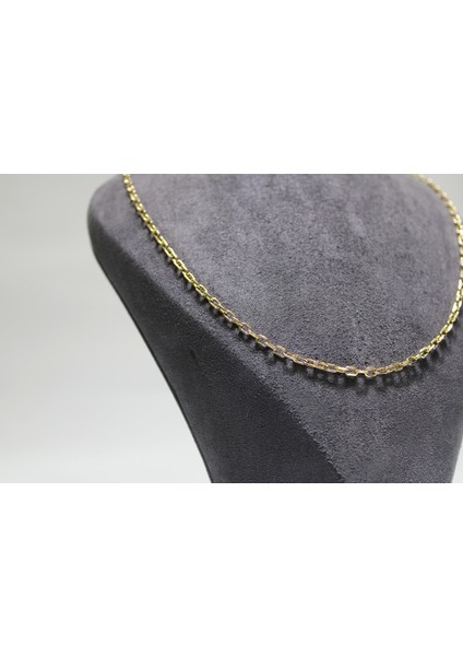 14 Ayar Altın Halkalı Kolye Zincir indirimleri