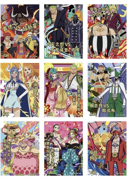 Bandai One Piece Card Game Black Box 10 Booster Pack Japonca Wano Country 30 Kart modelleri