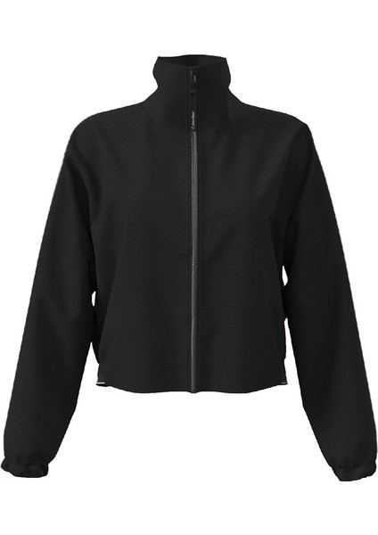 Kadın Regular Fit Dik Yaka Rüzgarlık - Siyah modelleri