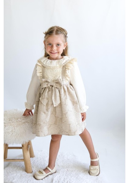 Kız Çocuk Margot 2'li Elbise Takımı CMN-3762