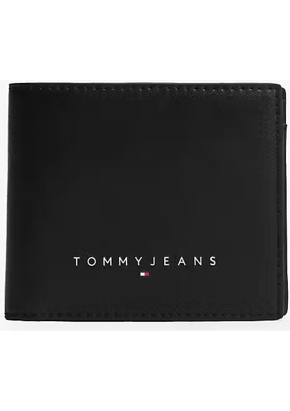 Erkek Bozuk Para Cepli Katlanır Cüzdan - Siyah