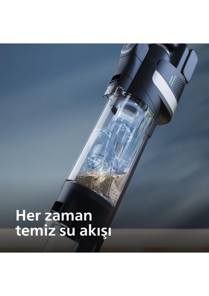 Tek Süpürge 3 Işlem, Otomatik Temizlik, LED Işıklı Başlık (XW9463/11)AQUA Trio 9000 Serisi Islak&kuru Dikey Süpürge, fırsatları
