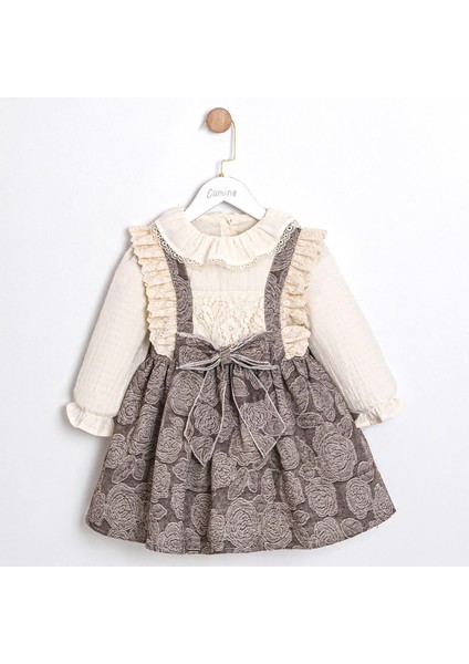 Kız Çocuk Margot 2'li Elbise Takımı CMN-3762
