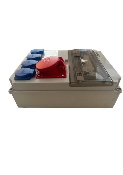 Stanıum Elektrikli Araç Kombinasyon Kutusu 1×CEE16A + 4×schuko 16A – Trifaze/monofaze – 10 Ka Sigorta Grubu modelleri