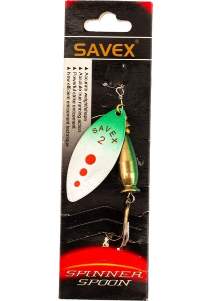 Turna Levrek Alabalık Döner Olta Kaşık - Alp Long - Yeşil/kırmızı - NO:2/20GR fiyatları