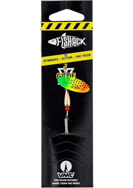 Döner Kaşık - Fishack Glidex - Gökkuşağı Xd - 3,6g - No:2 - Alabalık/turna/levrek Olta Kaşığı modelleri